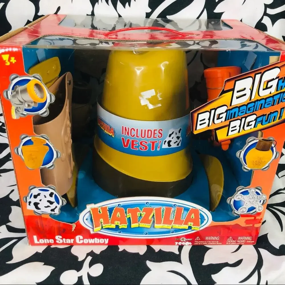 Hatzilla Lone Star‎ Cowboy roleplay set vToy Quest